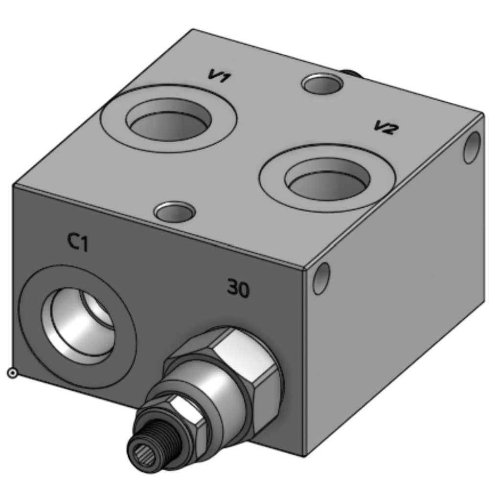 006_400_010ma - 163A DUAL COUNTERBALANCE ASSEMBLY
