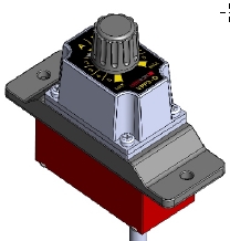 PVPP3S2 - PROP. SINGLE AMPLIFIER PANEL MTD. KNOB