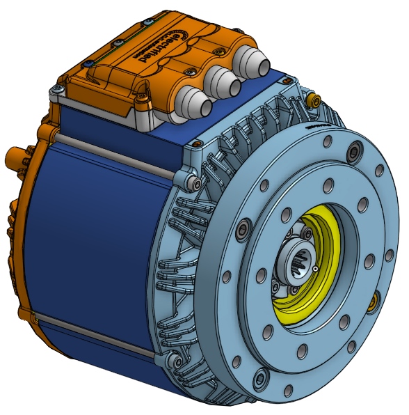 193-80-13A-48V-AA-DE - 193 MOTOR ASS. SAE A. DE TERM. BOX