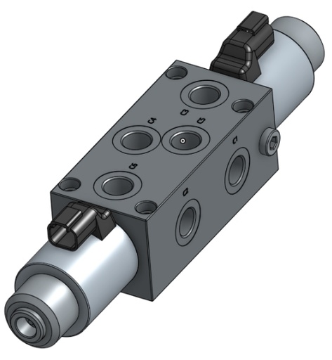 [E8338D24VDC] E8338D-24VDC - SELECTOR VALVE 8/3