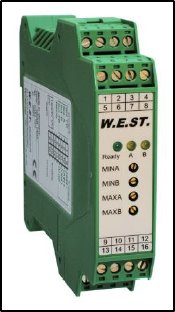 [PAM-193-P-4021 SUPERCEDED] PAM-193-P-4021 - SUPERCEDED Power amplifier for proportional for single or double solenoid valves (max output current: 1.2 A and 2.6 A)