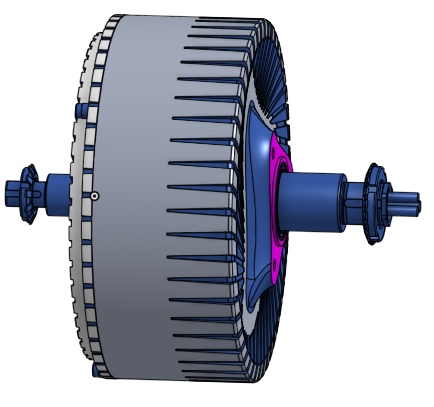 [001_983] G1.3D-0440-DI-00 - INWHEEL MOTOR DUAL SHAFT