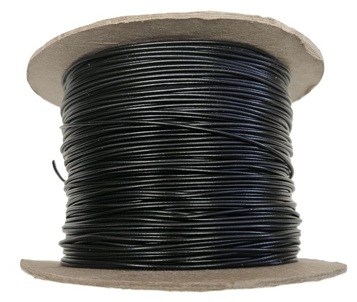 [TW050-BLK-500] TW050-BLK-500 - WIRE - THIN WALL 0.5mm² - BLACK - 500m